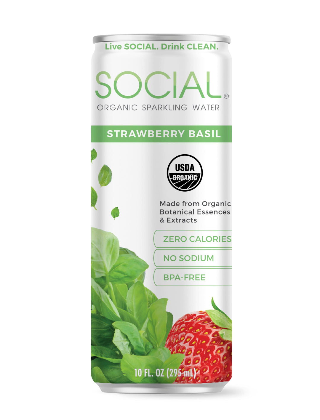 SOCIAL Sparkling Water Variety 24-Pack - Social Sparkling Wine