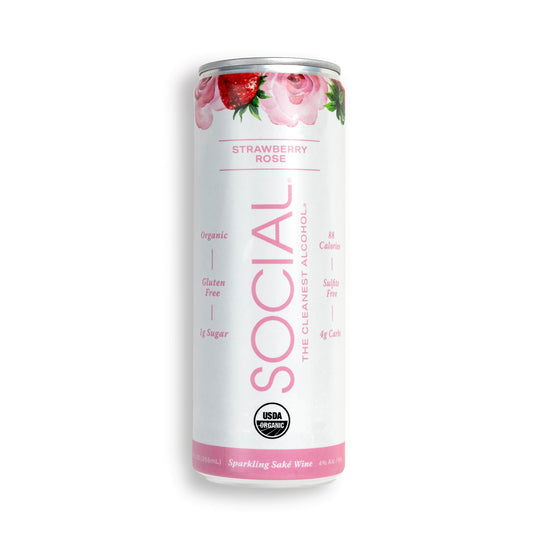 Strawberry Rose Sparkling Wine 24 Pk